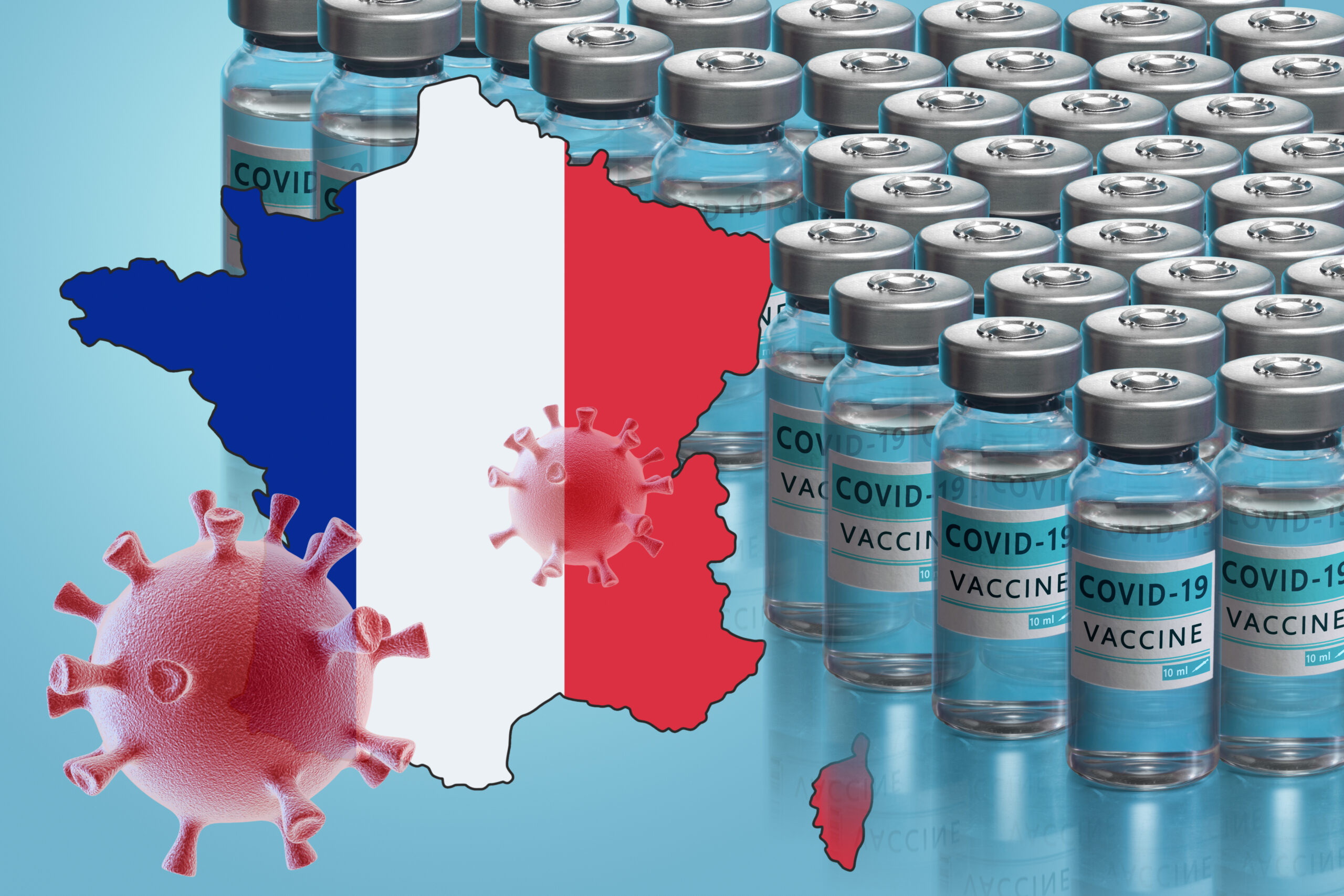En France : pour le vaccin mais contre la vaccination des enfants.