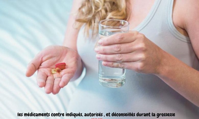 Photo of les médicaments contre indiqués, autorisés , et déconseillés durant la grossesse pdf