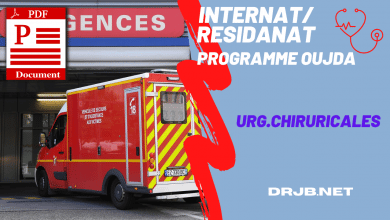Photo of Programme internat résidanat de Oujda « URGENCES CHIRURGICALES » pdf