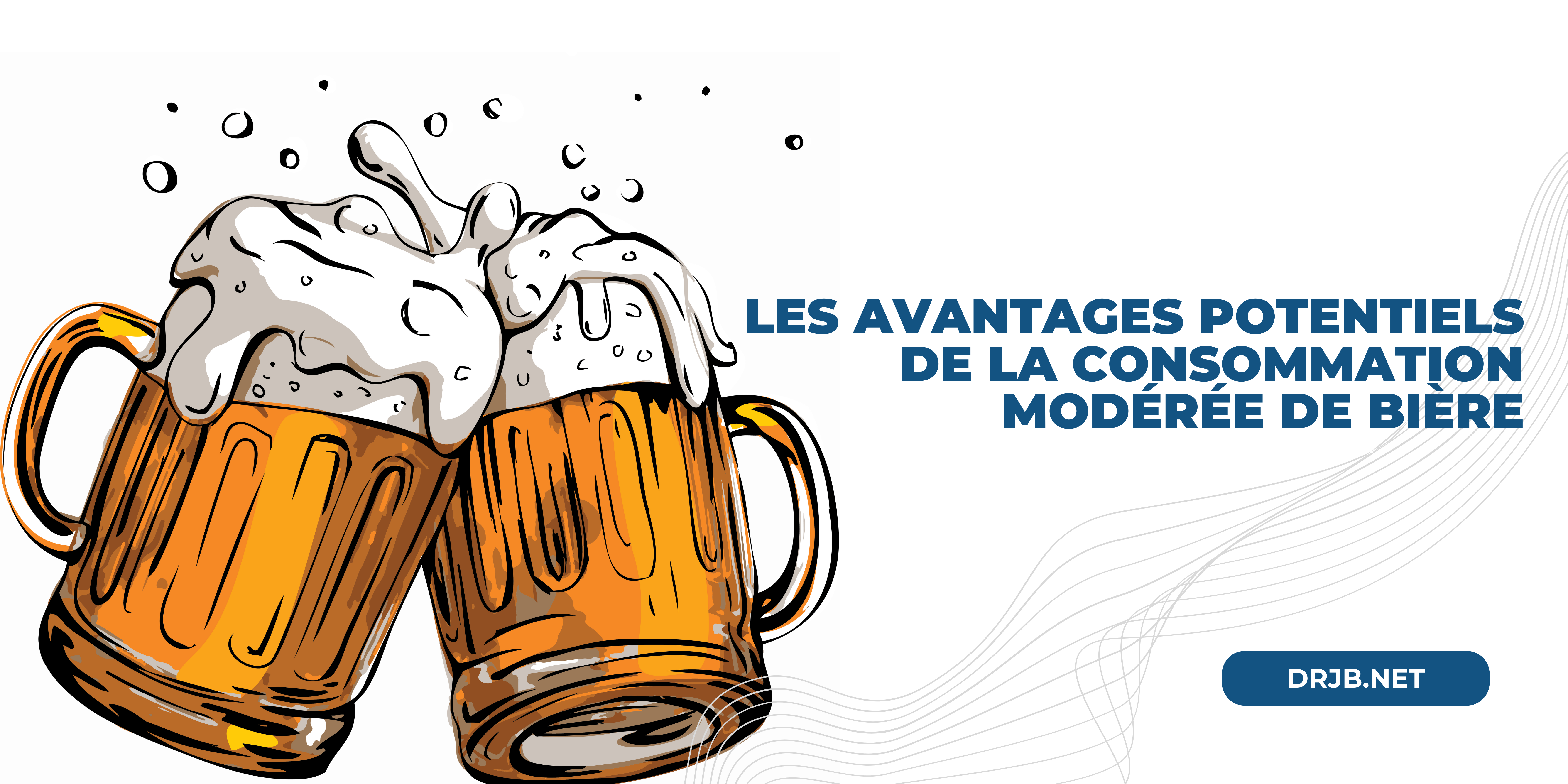 Les avantages potentiels de la consommation modérée de bière